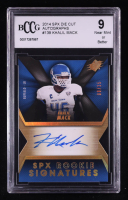 Khalil Mack 2014 SPx Die Cut Autographs #139 RC #09/25 (BCCG 9) at PristineAuction.com