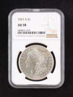 1921-S Morgan Silver Dollar (NGC AU58) at PristineAuction.com