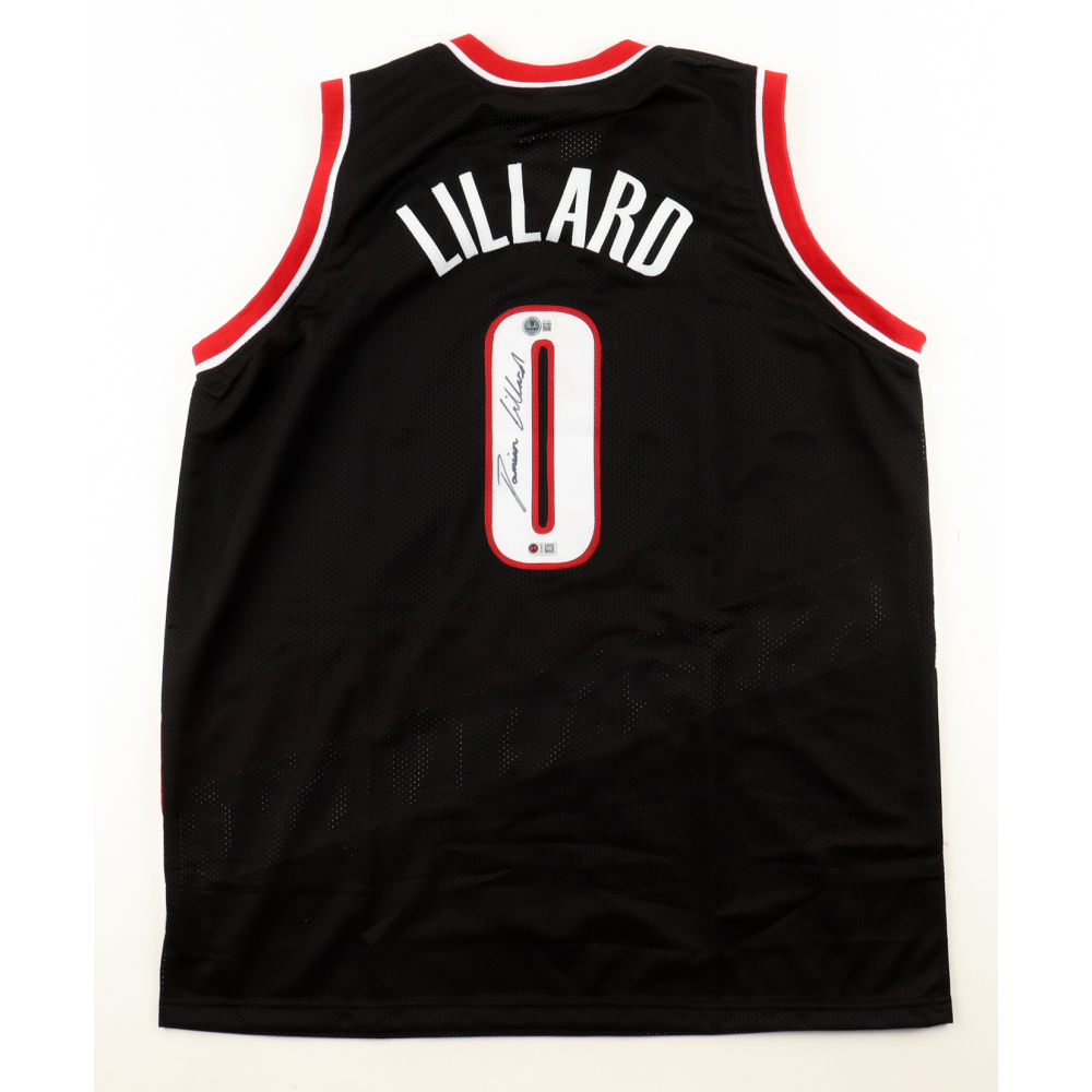 Damian Lillard Signed Jersey (Beckett & Lillard) at PristineAuction.com