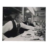 Gene Kranz Signed NASA 8x10 Photo Inscribed "Flight" (AutographCOA) at PristineAuction.com