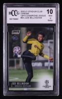Jude Bellingham 2020-21 Stadium Club Chrome UEFA Champions League #54 RC (BCCG 10) at PristineAuction.com