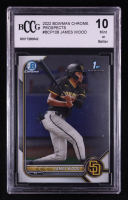 James Wood 2022 Bowman Chrome Prospects #BCP108 RC (BCCG 10) at PristineAuction.com
