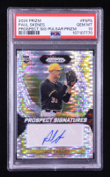 Paul Skenes 2024 Panini Prizm Prospect Signatures Prizms Pulsar #4 RC #146/199 (PSA 10) at PristineAuction.com