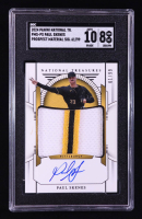 Paul Skenes 2024 Panini National Treasures Prospect Material Signatures #42 RC #61/99 (SGC 8 | Autograph Grade 10) at PristineAuction.com