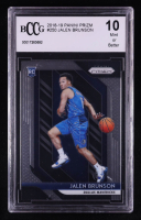 Jalen Brunson 2018-19 Panini Prizm #250 RC (BCCG 10) at PristineAuction.com