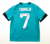 Brian Thomas Jr. Signed LE Jaguars Nike Authentic Jersey With Rookie Stat Inscriptions (Fanatics) at PristineAuction.com