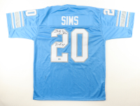 Billy Sims Signed Jersey Inscribed "80-R.O.Y." (Beckett) at PristineAuction.com