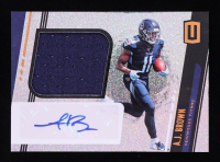 A.J. Brown 2019 Panini Unparalleled #312 Jersey Autograph at PristineAuction.com