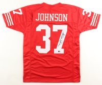 Jimmy Johnson Signed Jersey Inscribed "HOF 99" (Beckett) at PristineAuction.com