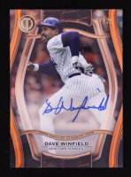 Dave Winfield 2025 Topps Tribute Pillars of the Game Autographs Orange #PTGAWIN #7/25 at PristineAuction.com