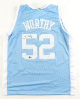 James Worthy Signed Jersey (Beckett) at PristineAuction.com