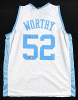 James Worthy Signed Jersey (Beckett) at PristineAuction.com