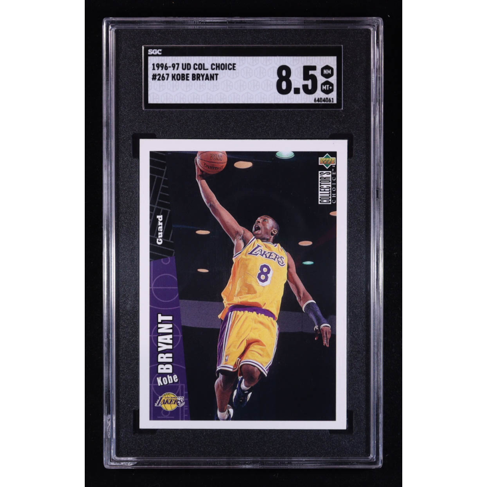 Kobe Bryant 1996-97 Collector's Choice #267 RC (SGC 8.5) at PristineAuction.com