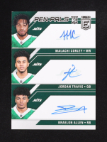 Braelon Allen / Jordan Travis / Malachi Corley 2024 Elite Pen Pals Triples #2 RC at PristineAuction.com