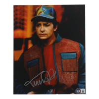 Michael J. Fox Signed "Back To The Future" 8x10 Photo (Beckett) at PristineAuction.com