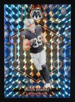 Brock Bowers 2024 Panini Mosaic Mosaic Reactive Blue #313 RC at PristineAuction.com