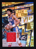 Julius Erving 2025 Panini National Convention VIP Gold Packs Memorabilia Gold #17 #04/10 at PristineAuction.com