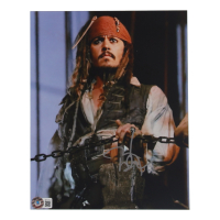 Johnny Depp Signed "Pirates of the Carribbean" 8x10 Photo (Beckett) at PristineAuction.com