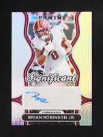 Brian Robinson Jr. 2024 Panini Prizm Significant Signatures #27 at PristineAuction.com