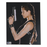 Angelina Jolie Signed "Lara Croft: Tomb Raider" 8x10 Photo (Beckett) at PristineAuction.com