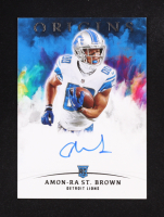 Amon-Ra St. Brown 2021 Panini Origins Rookie Autographs #33 RC at PristineAuction.com