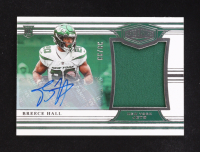 Breece Hall 2022 Panini Chronicles Plates and Patches Rookie Jersey Autograph #7 #38/99 RC at PristineAuction.com