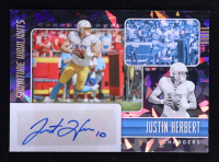 Justin Herbert 2022 Donruss Signature Highlights Ice #SH52 at PristineAuction.com