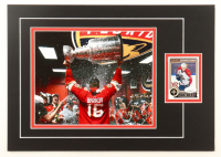 Aleksander Barkov Signed Panthers 12x17 Custom Matted 2014-15 O-Pee-Chee #227 Trading Card Display (JSA) at PristineAuction.com