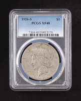 1926-S Peace Silver Dollar (PCGS XF40) at PristineAuction.com