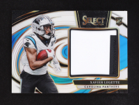 Xavier Legette 2024 Select Jumbo Rookie Swatch Prizm White #41 #65/75 RC at PristineAuction.com