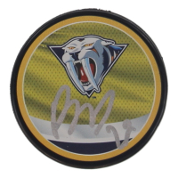 Ryan McDonagh Signed Predators Logo Hockey Puck (JSA) at PristineAuction.com