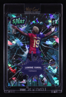 Lamine Yamal 2024 Wild Card Splat Background 1 Teal Crystal #SBTEAL01-LY5 #06/10 RC at PristineAuction.com