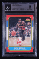Clyde Drexler 1986-87 Fleer #26 RC (BGS 9) at PristineAuction.com