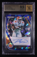 Travis Etienne Jr. 2021 Panini Prizm Draft Picks Autographs Prizms Blue Ice #10 RC #20/75 (BGS 9.5 | Autograph Graded 10) at PristineAuction.com