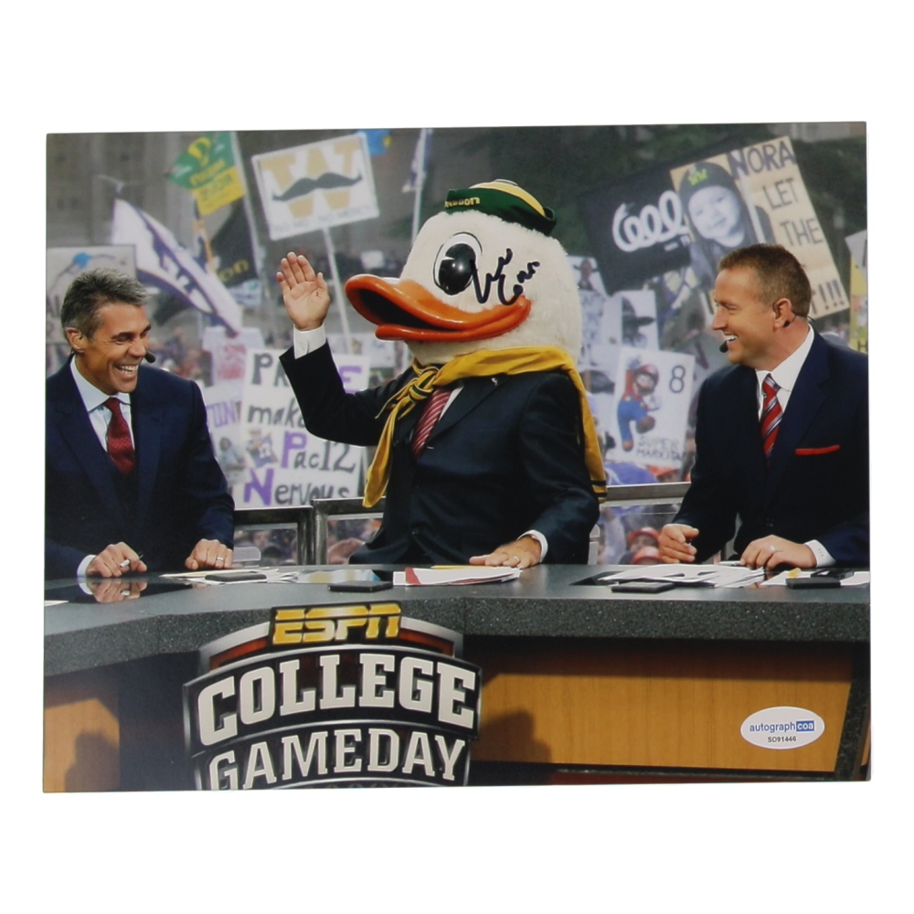 Lee Corso Signed 8x10 Photo (AutographCOA) at PristineAuction.com