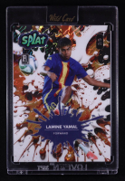 Lamine Yamal 2024 Wild Card Splat Background 2 Orange Island Foil #SBORA02-LY3 #2/5 RC at PristineAuction.com