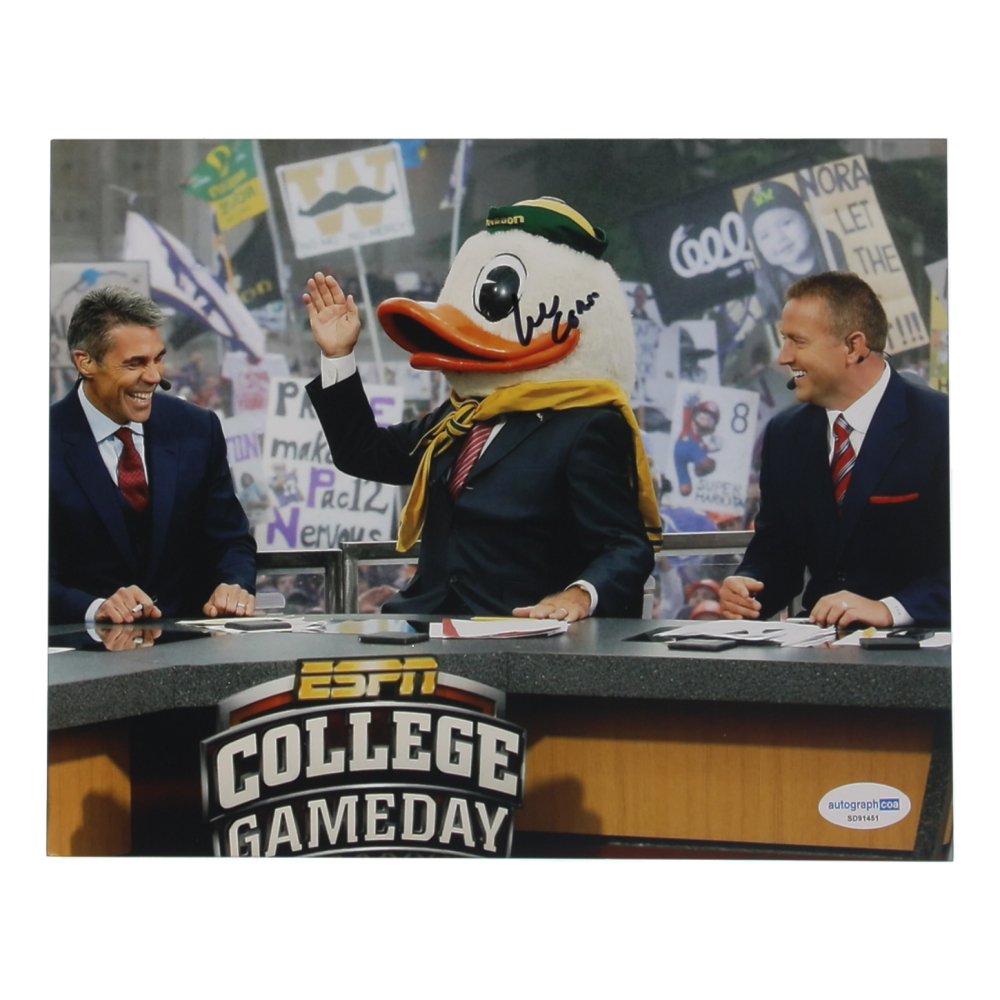 Lee Corso Signed 8x10 Photo (AutographCOA) at PristineAuction.com