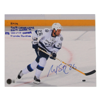 Martin St. Louis Signed Lightning 8x10 Photo (Beckett) at PristineAuction.com