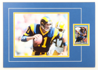Jim Everett Signed Hurricanes 12x17 Custom Matted 1990 Score #4 Trading Card Display (JSA) at PristineAuction.com
