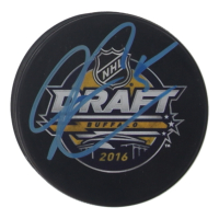 Jakob Chychrun Signed 2016 NHL Draft Logo Hockey Puck (Beckett) at PristineAuction.com