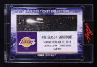 Kobe Bryant 2023 Leaf Game Day Ticket Collection #TC97 at PristineAuction.com