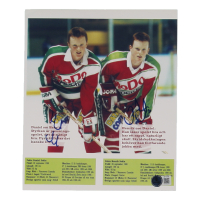 Henrik & Daniel Sedin Signed Modo Hockey 8x10 Photo (Beckett) at PristineAuction.com