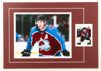 Matt Duchene Signed Avalanche 12x17 Custom Matted 2013-14 Panini Rookie Anthology #22 Trading Card Display (JSA) at PristineAuction.com