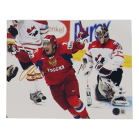 Ilya Kovalchuk Signed Four Nations Faceoff 8x10 Photo (Beckett) at PristineAuction.com