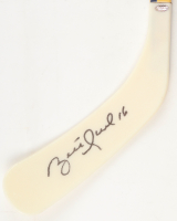 Brett Hull Signed Blues Logo Hockey Stick (Schwartz) at PristineAuction.com