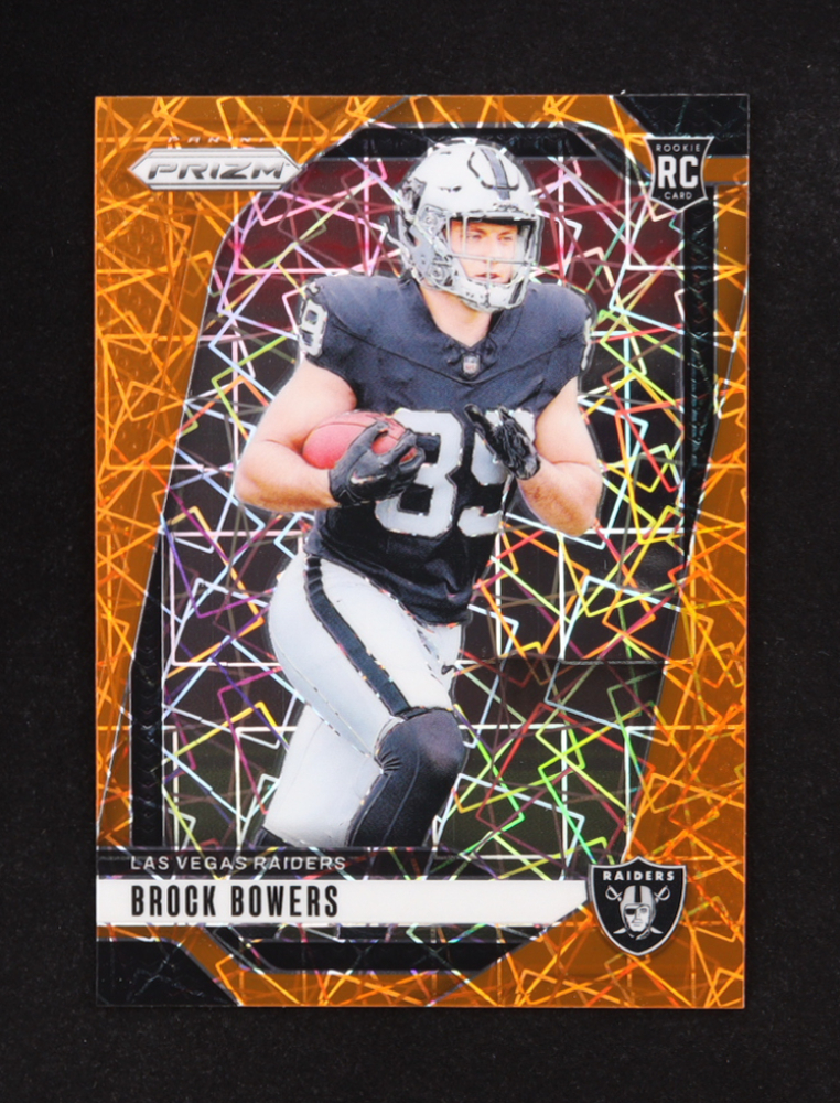 Brock Bowers 2024 Orange Ice Prizm #315 RC