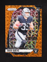 Brock Bowers 2024 Orange Ice Prizm #315 RC at PristineAuction.com