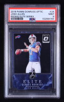 Josh Allen 2018 Donruss Optic Rookie Elite Series #4 RC (PSA 9) at PristineAuction.com