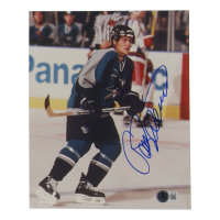 Teemu Selanne Signed Sharks 8x10 Photo (Beckett) at PristineAuction.com