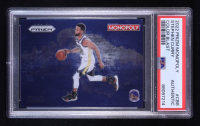 Stephen Curry 2022-23 Panini Prizm Monopoly Color Blast #CB8 (PSA Authentic) at PristineAuction.com
